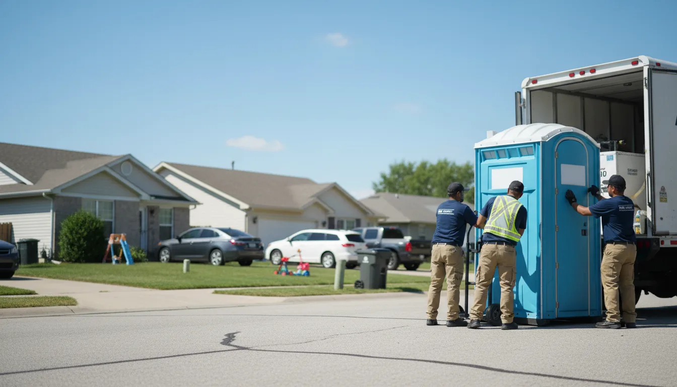 Standard Porta Potty Rentals in Fillmore, IL near me
